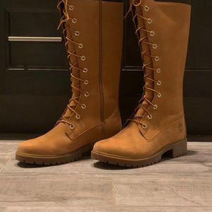 Timberland 14 inch Knee High Boots - Size 8